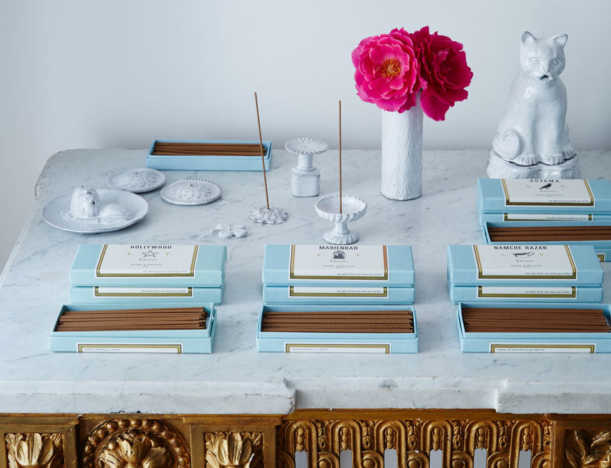 Räucherstäbchenhalter Fontaine von Astier de Villatte