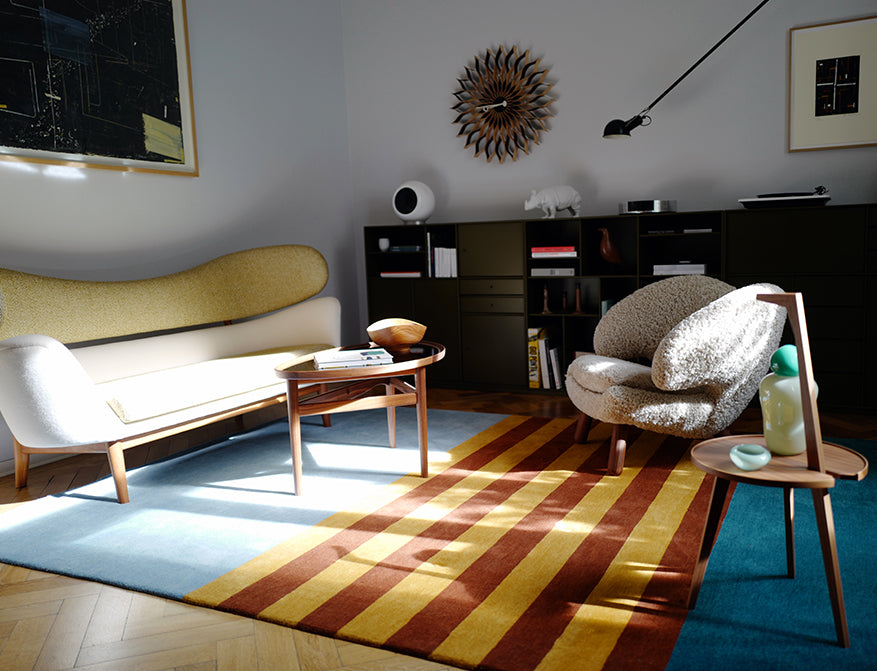 Teppich Les Arcs Brun Abeille von CC Tapis