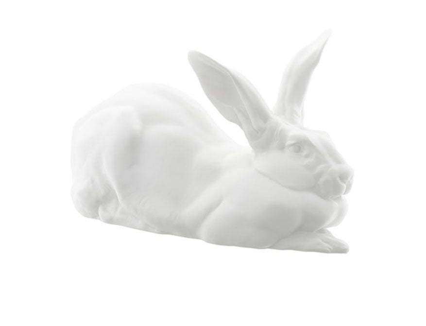 Königshase Biskuitporzellan weiß