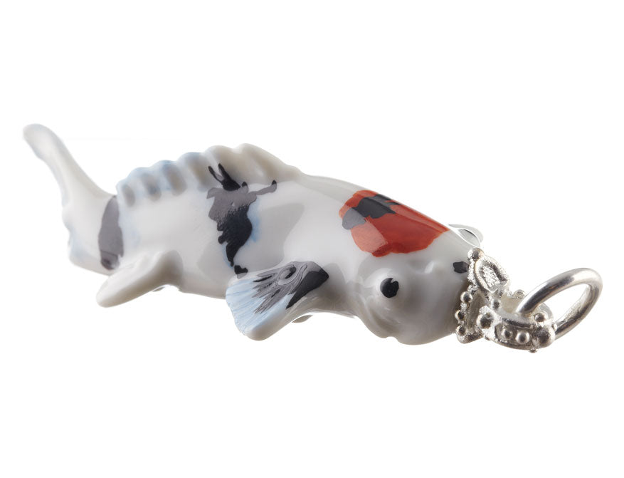 Koi Tancho Showa handbemalt von Nymphenburg