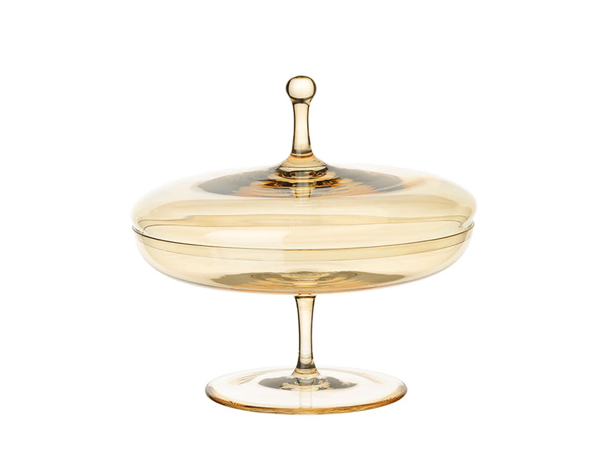 Kugeldose Goldlüster von Lobmeyr