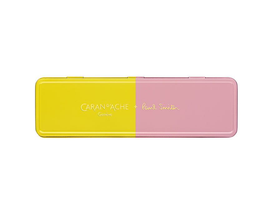 Caran d'Ache Kugelschreiber Gelb/Rosa von Paul Smith