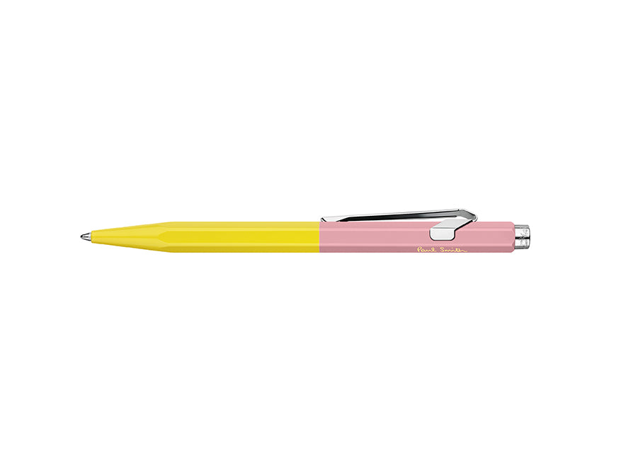 Caran d'Ache Kugelschreiber Gelb/Rosa von Paul Smith