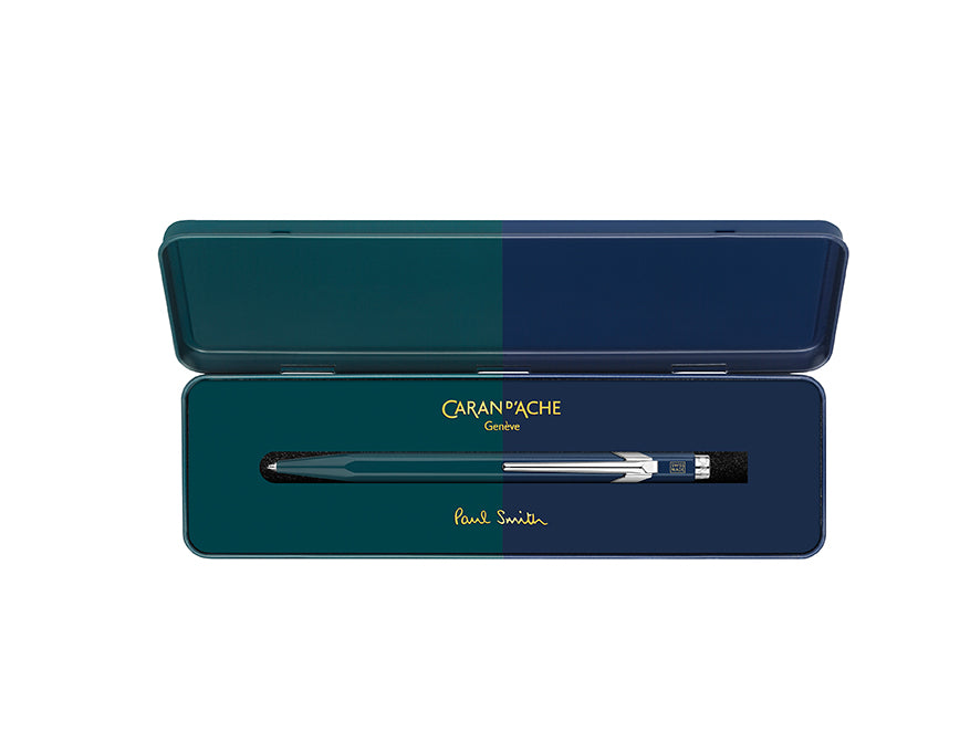 Caran d'Ache Kugelschreiber Racing Green/Navy von Paul Smith