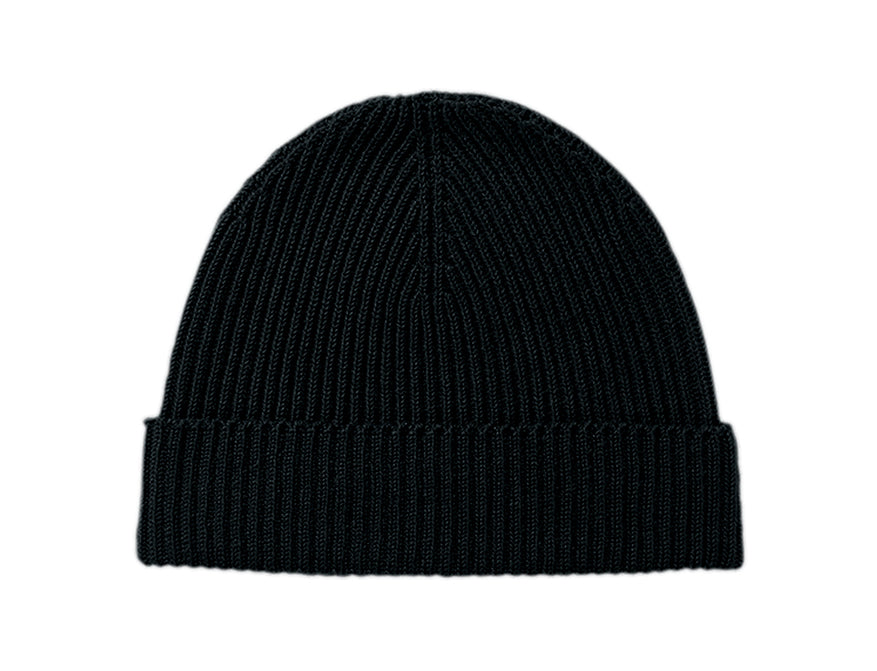Cashmere Ribbed Beanie von Johnstons of Elgin