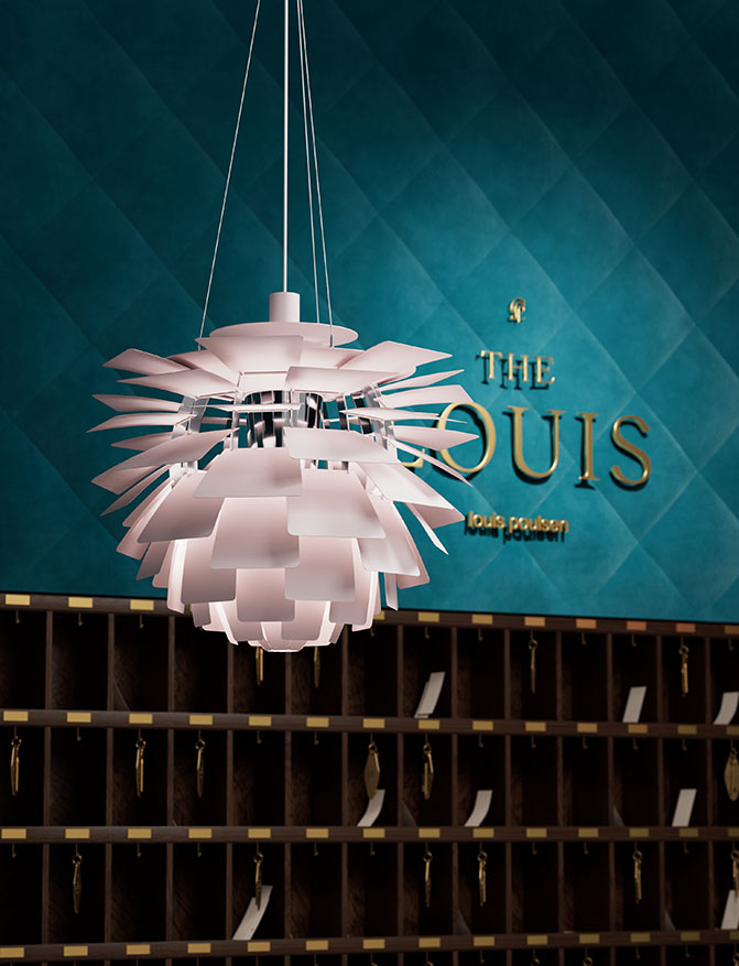 Pendelleuchte PH Artichoke Pale Rose