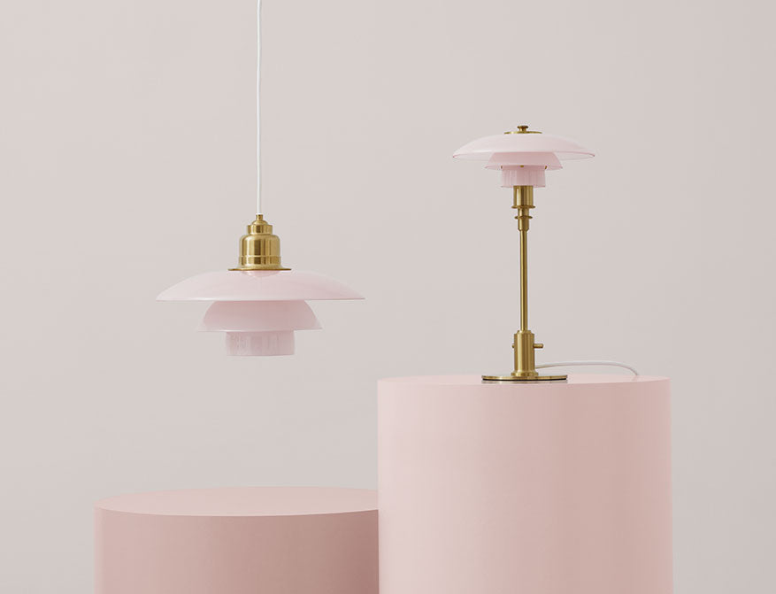 Pendelleuchte PH 3½-3 Pale Rose