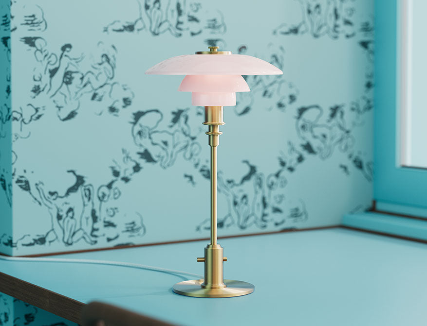 Tischleuchte PH 2/1 Pale Rose