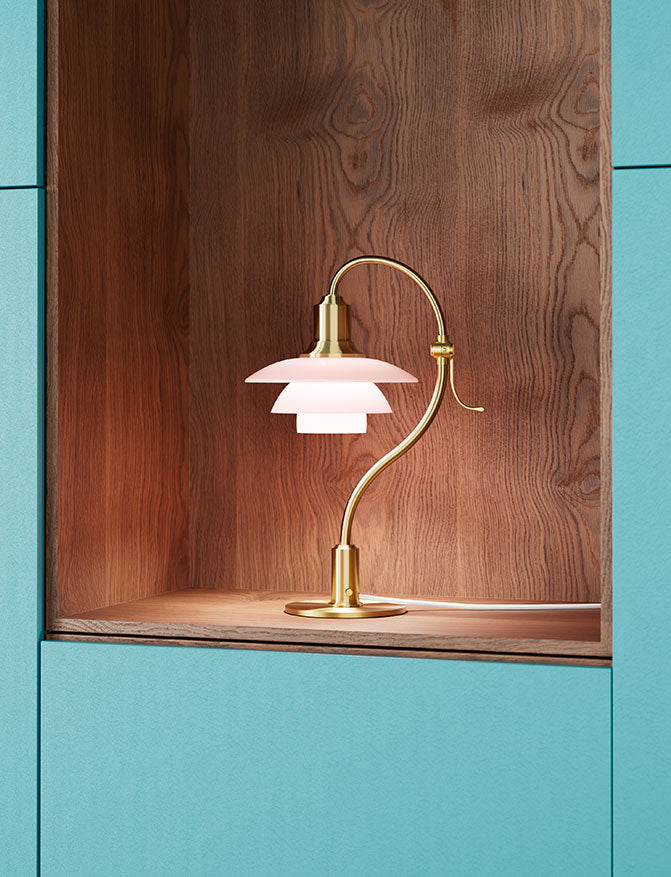 Tischleuchte PH 2/2 Pale Rose