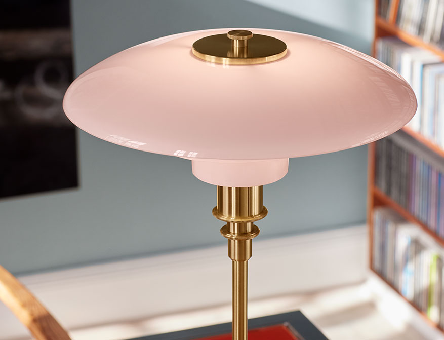 Tischleuchte PH 3/2 Pale Rose