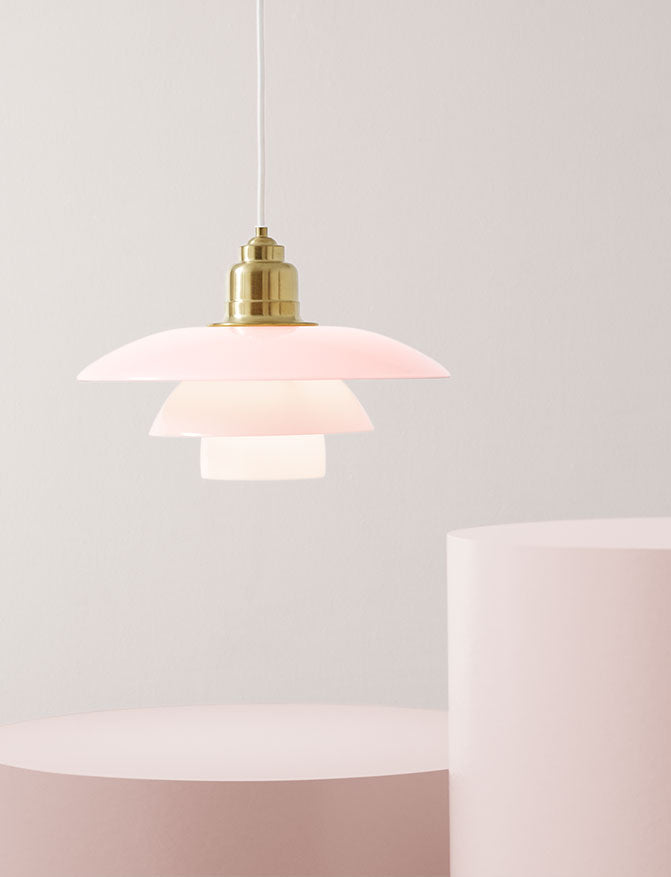 Pendelleuchte PH 3½-3 Pale Rose