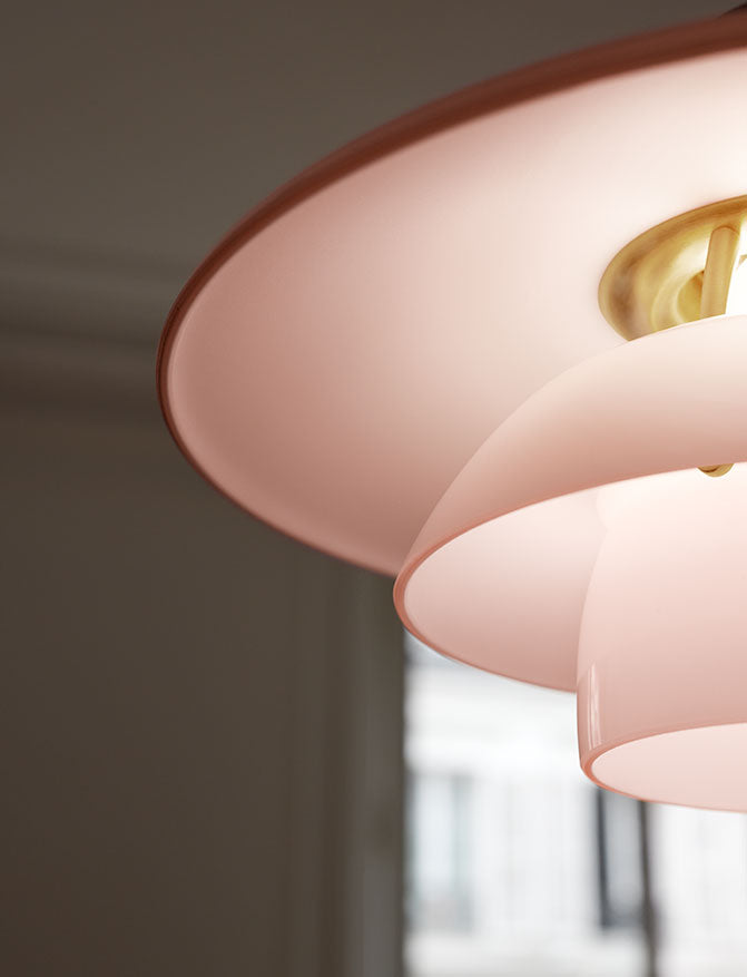 Pendelleuchte PH 3/3 Pale Rose
