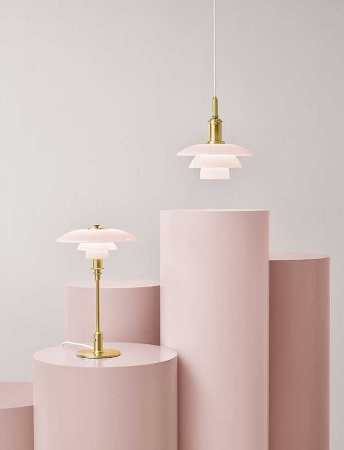 Pendelleuchte PH 3/3 Pale Rose