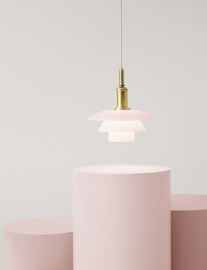 Pendelleuchte PH 3/3 Pale Rose