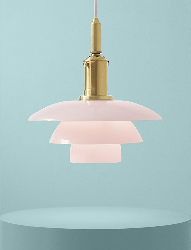Pendelleuchte PH 3/3 Pale Rose