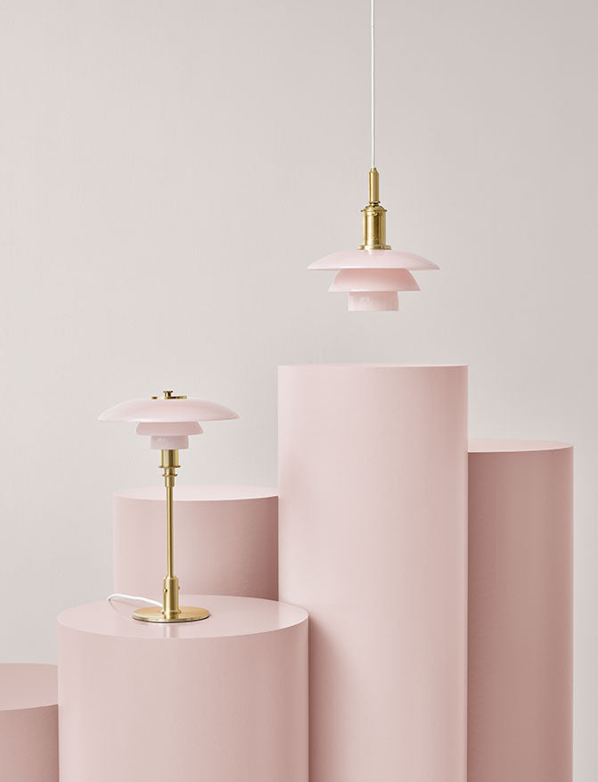 Pendelleuchte PH 3/3 Pale Rose