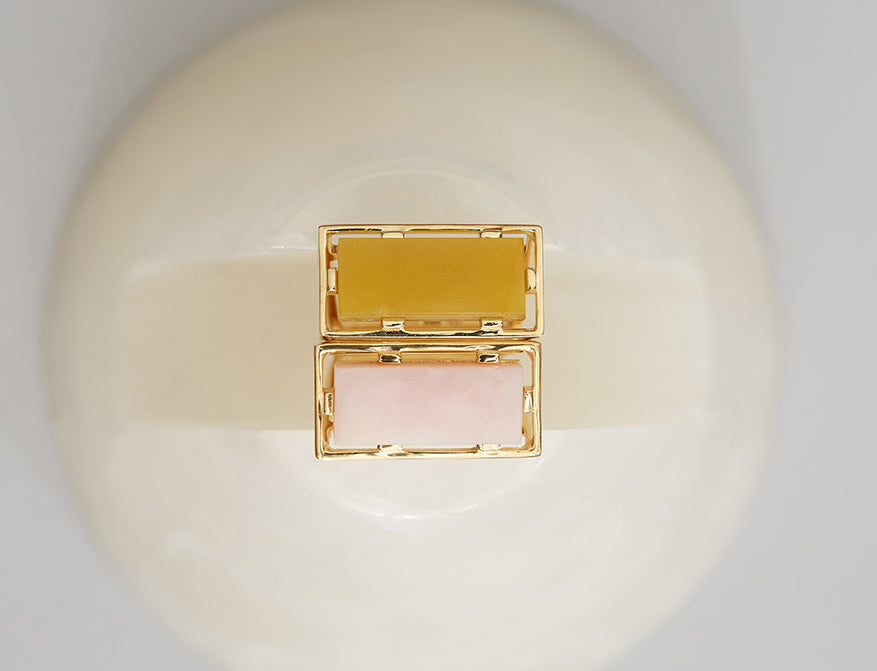 Ring Diaspro Pink Opal von Aliita