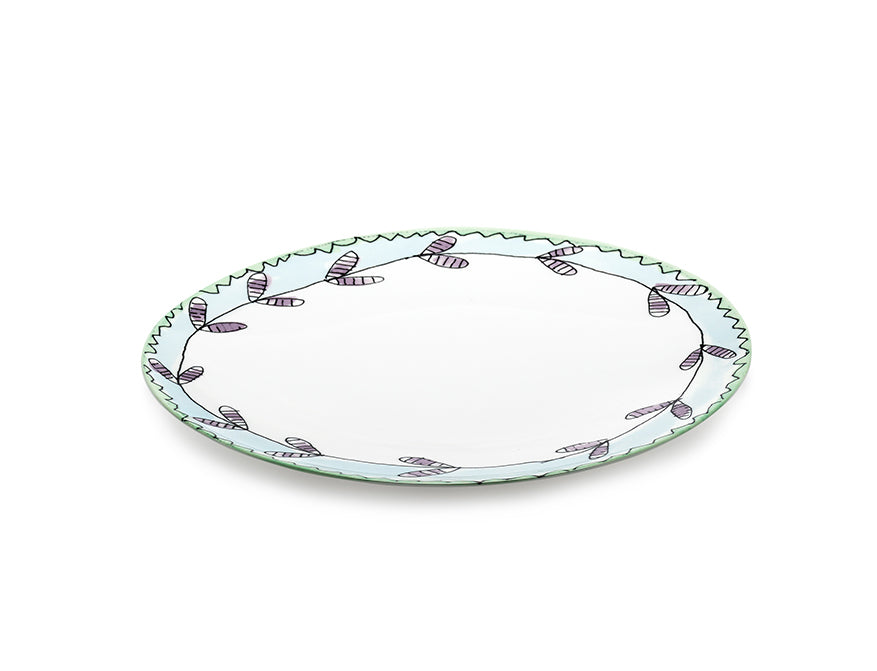 Set aus 2 Tellern M Blossom Milk