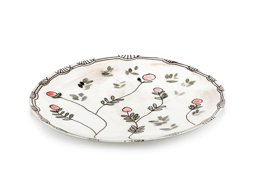 Set aus 2 Tellern M Mirtillo Nude