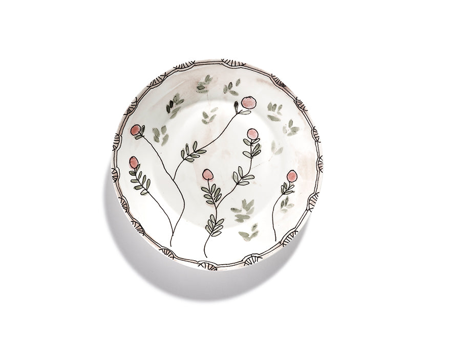 Set aus 2 tiefen Tellern M Mirtillo Nude