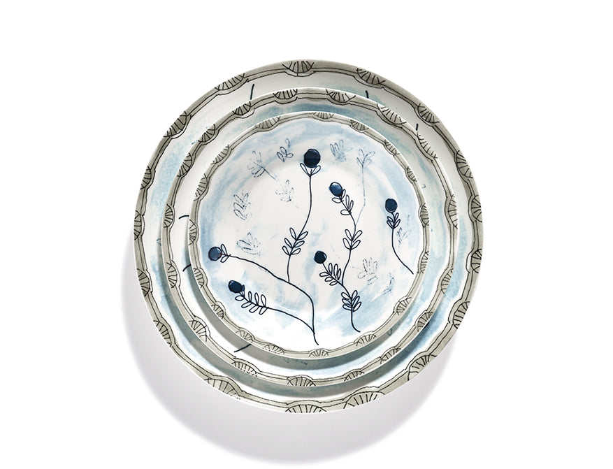 Set aus 2 Tellern S Mirtillo Tea