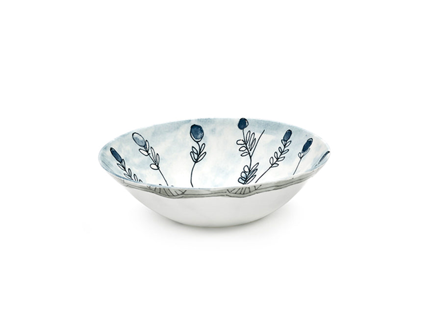 Set aus 2 niedrigen Bowls M Mirtillo Tea