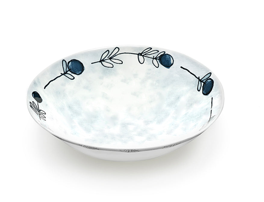 Set aus 2 niedrigen Bowls L Mirtillo Tea