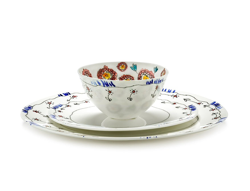 Set aus 2 Bowls S Anemone Milk