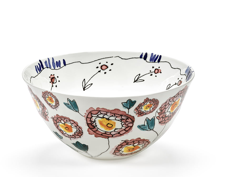 Set aus 2 Bowls L Anemone Milk