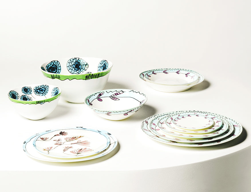 Set aus 2 Bowls M Anemone Vaniglia