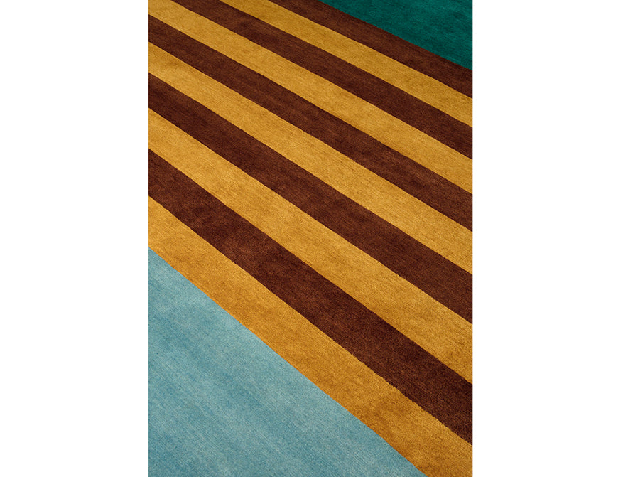Teppich Les Arcs Brun Abeille von CC Tapis
