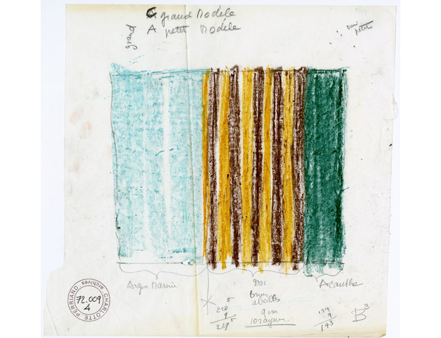 Teppich Les Arcs Brun Abeille von CC Tapis