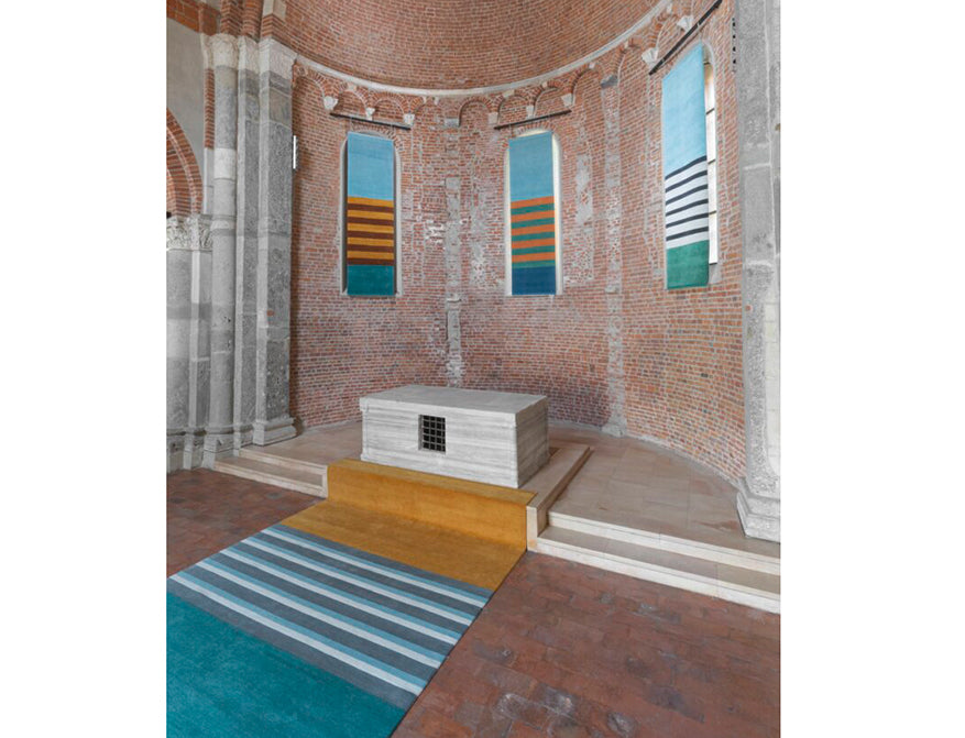 Teppich Les Arcs Brun Abeille von CC Tapis