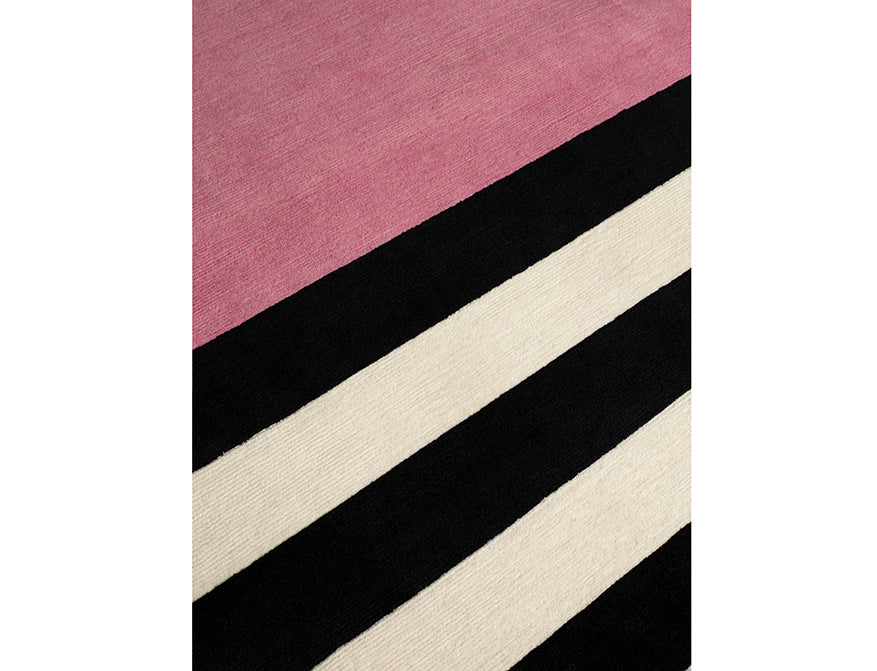 Teppich Les Arcs Noir Blanc von CC Tapis