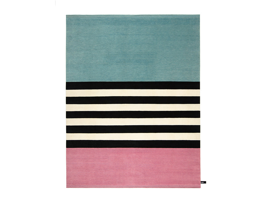 Teppich Les Arcs Noir Blanc von CC Tapis