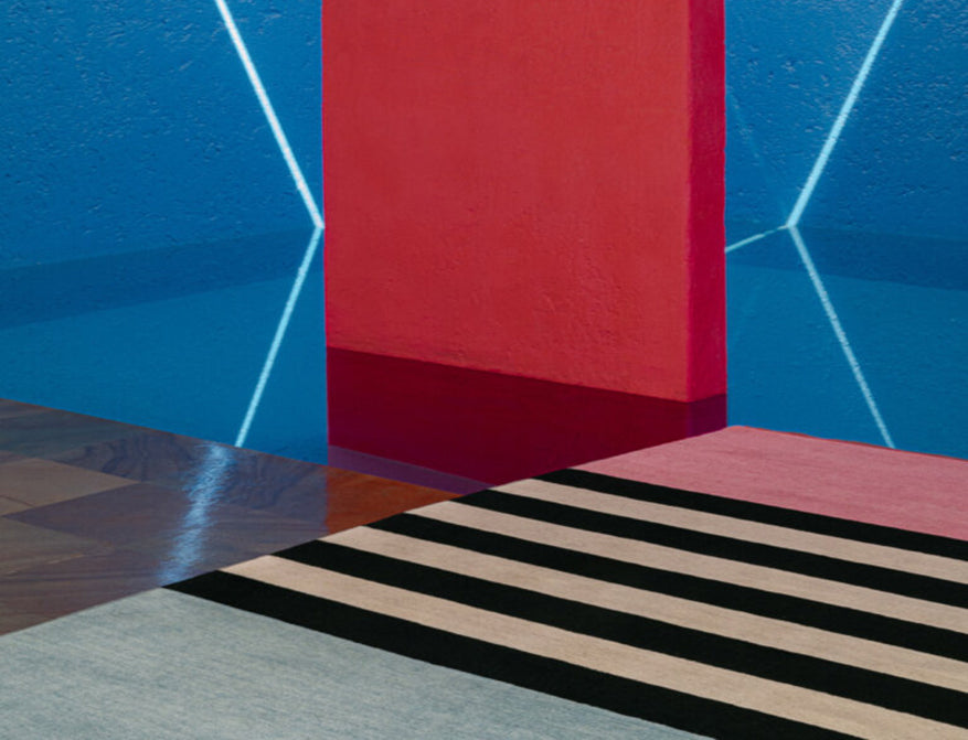 Teppich Les Arcs Noir Blanc von CC Tapis