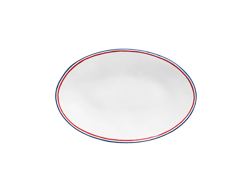 Oval Tricolore von Astier de Villatte
