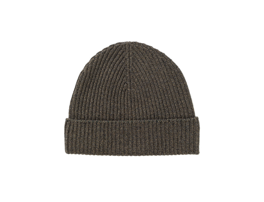 Cashmere Ribbed Beanie von Johnstons of Elgin