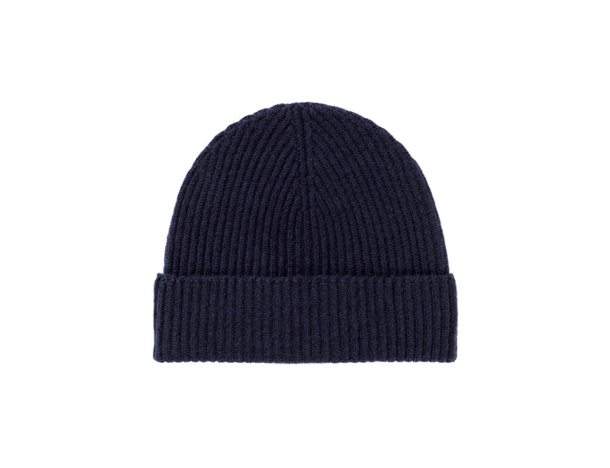 Cashmere Ribbed Beanie von Johnstons of Elgin