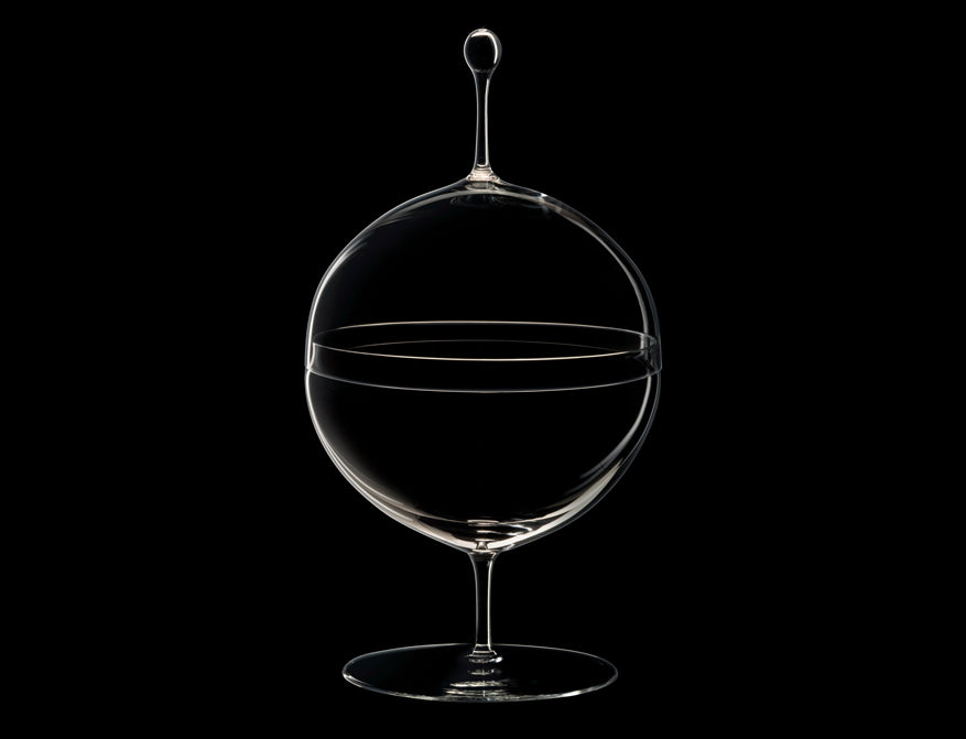 Kugeldose Klarglas von Lobmeyr