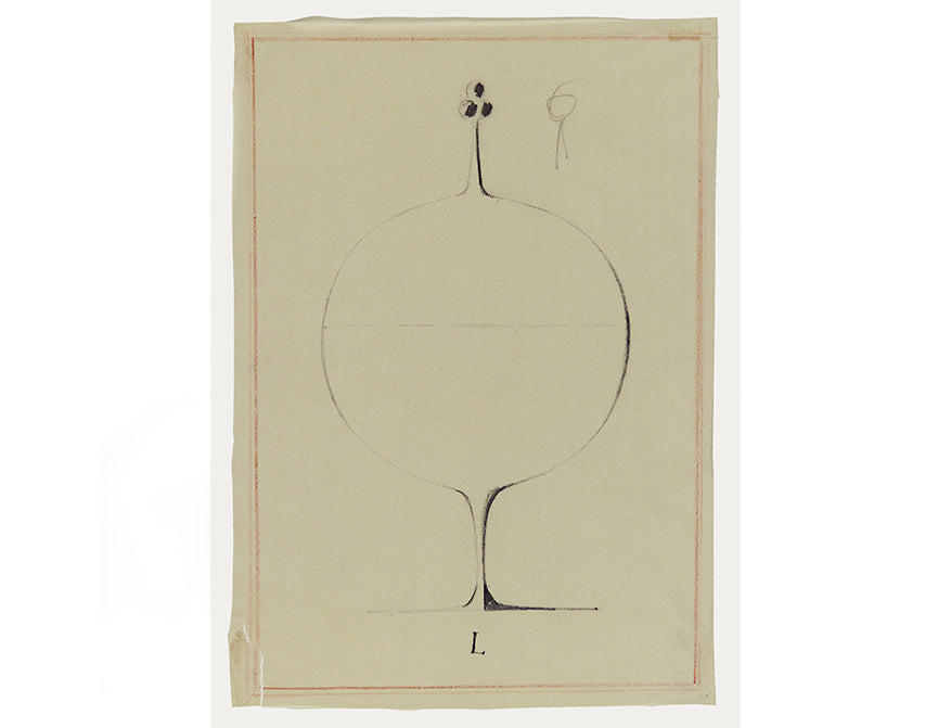 Kugeldose Goldlüster von Lobmeyr