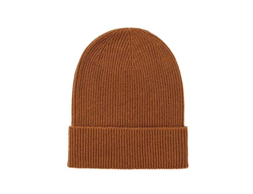 Cashmere Ribbed Slouchy Beanie von Johnstons of Elgin