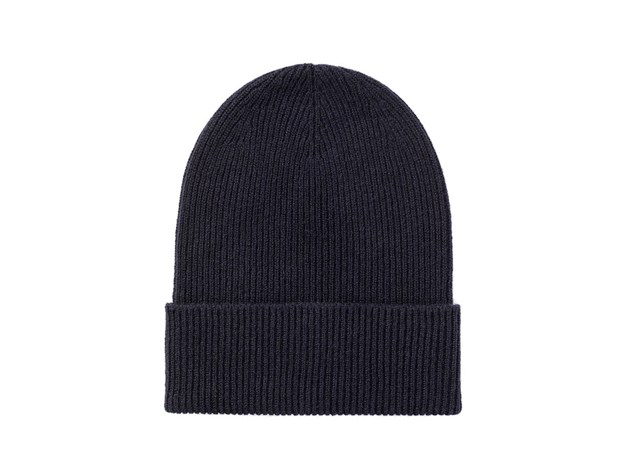 Cashmere Ribbed Slouchy Beanie von Johnstons of Elgin