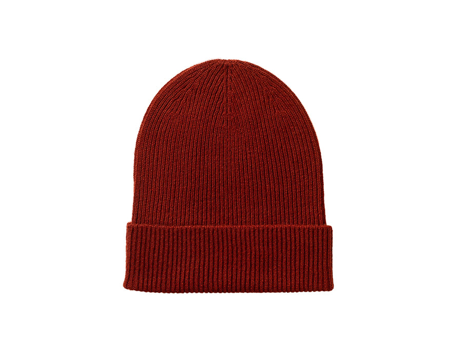 Cashmere Ribbed Slouchy Beanie von Johnstons of Elgin