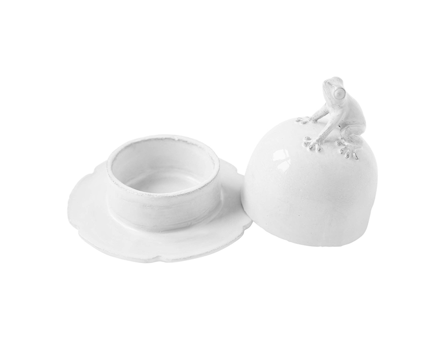 Small Frog Butter Dish von Astier de Villatte